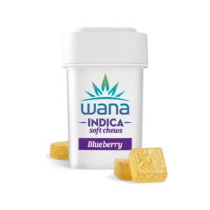 BLUEBERRY (MED)  // INDICA Wana Gummies