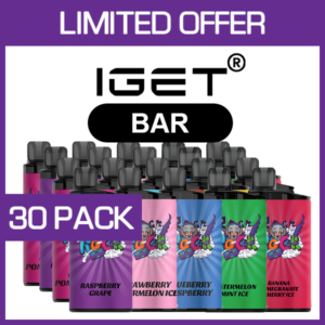 IGET BAR – 3500 PUFFS – 30 PACK